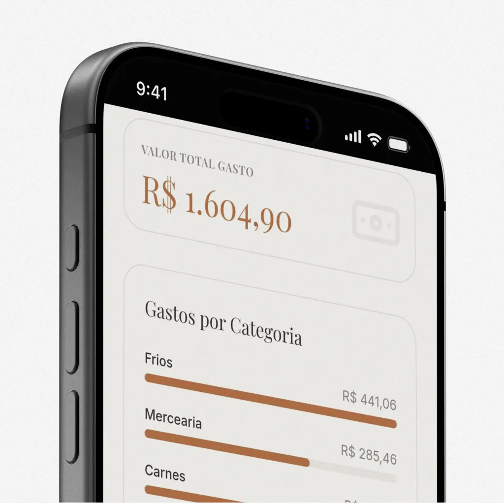 Captura de tela de Categorias