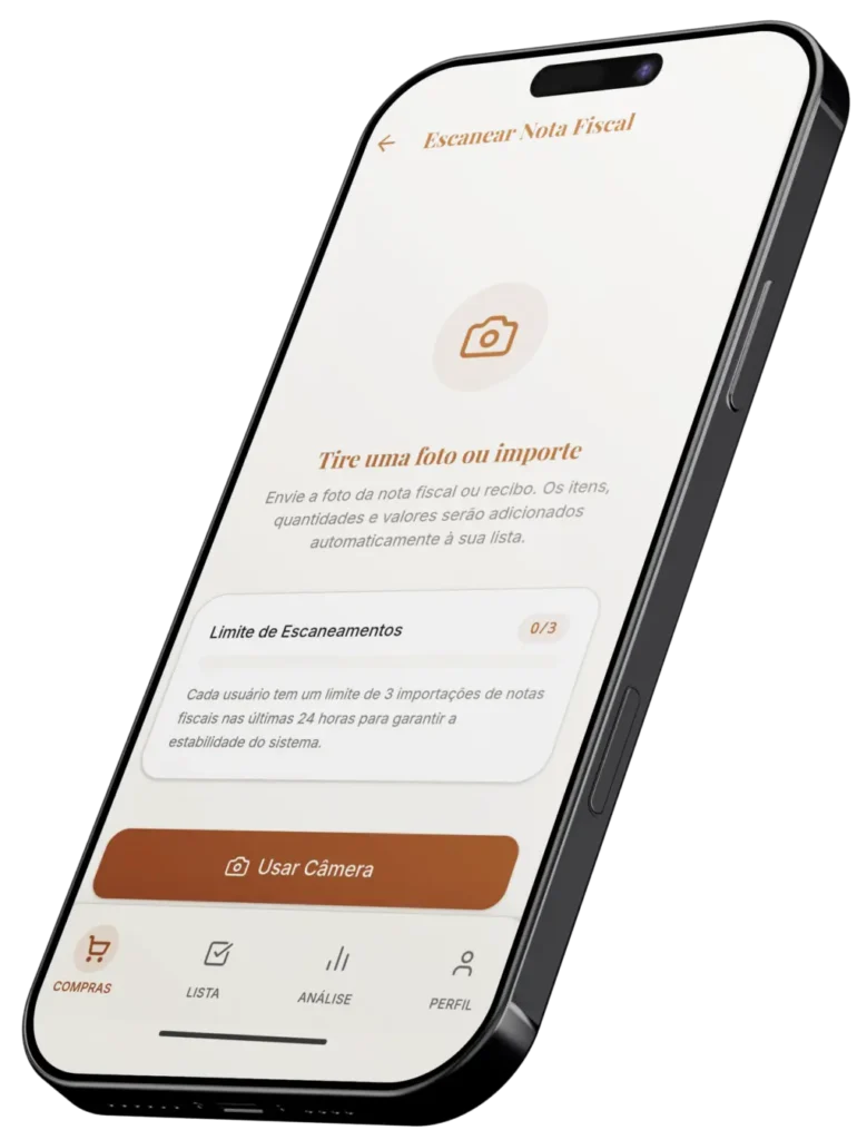 Scanner Compras de Mercado